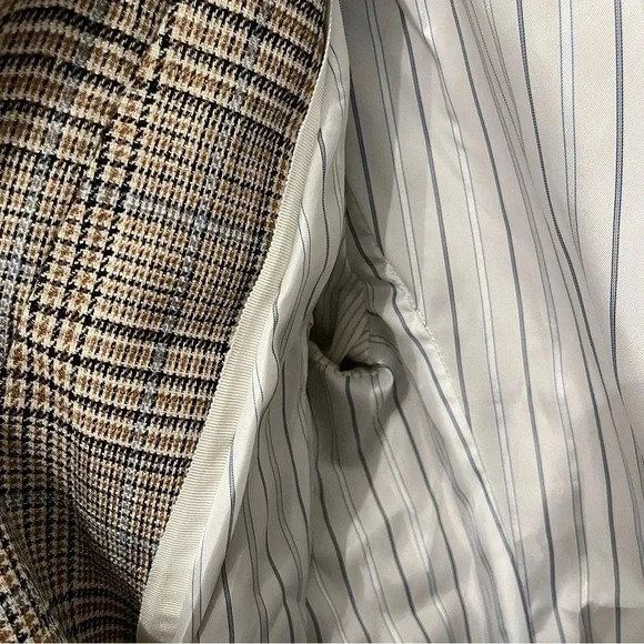 Veronica Beard Orchid brown houndstooth jacket size 10 - Picture 12 of 16